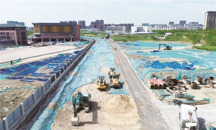 南通濱江片區(qū)民生工程加速建設(shè)